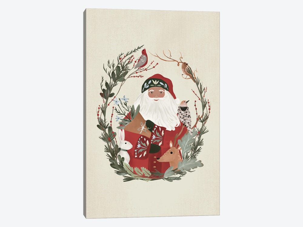 Woodland Christmas by Laura Konyndyk 1-piece Canvas Print