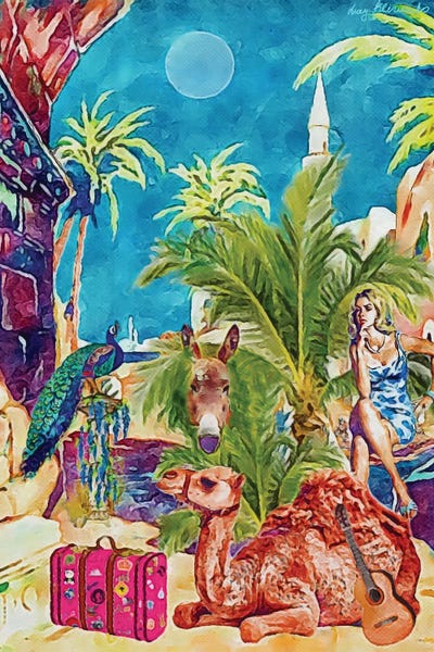 Camels: Arrival by Lucy Klimenko