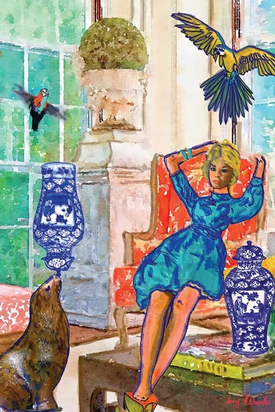 Charming Blue: Balance by Lucy Klimenko