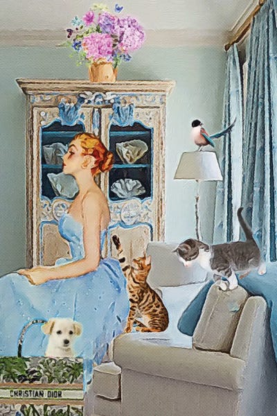 Hydrangeas: Up To No Good by Lucy Klimenko