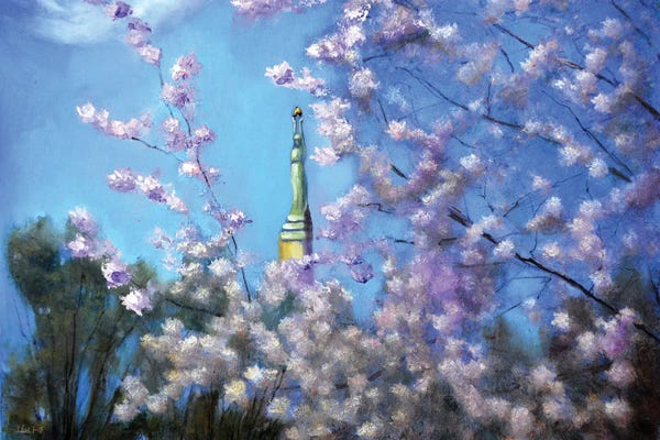 Sculptures & Statues: Riga City, Spring by Elena Lukina