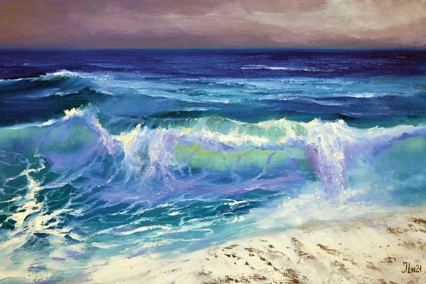 Elena Lukina: Crystal Wave by Elena Lukina