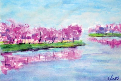 Canvas Print: Spring Reflection by Elena Lukina - thumbnail