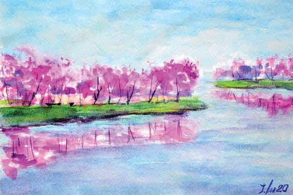 Elena Lukina: Spring Reflection by Elena Lukina