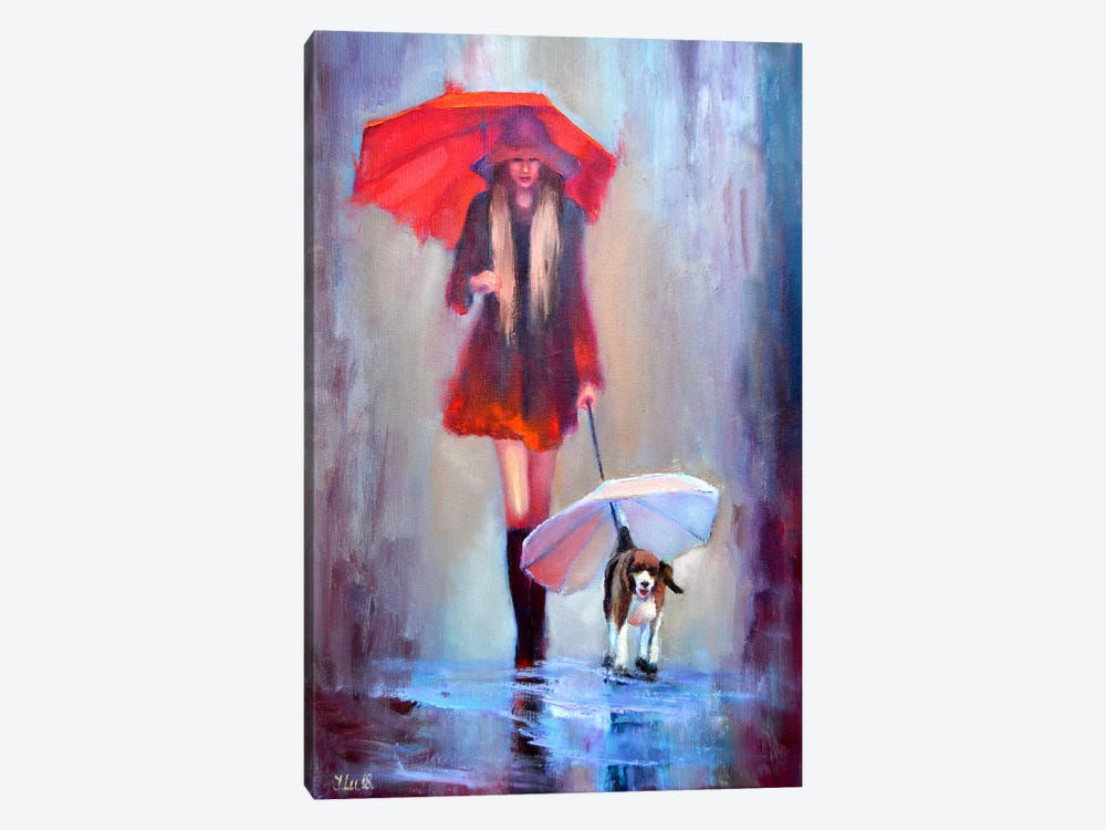 Little Red Riding Hood by Elena Lukina 1-piece Canvas Print