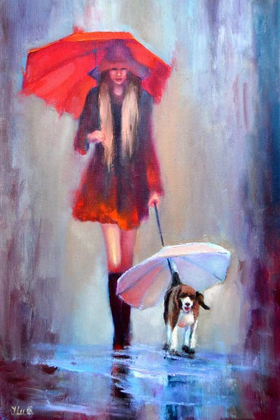 Beagles: Little Red Riding Hood by Elena Lukina