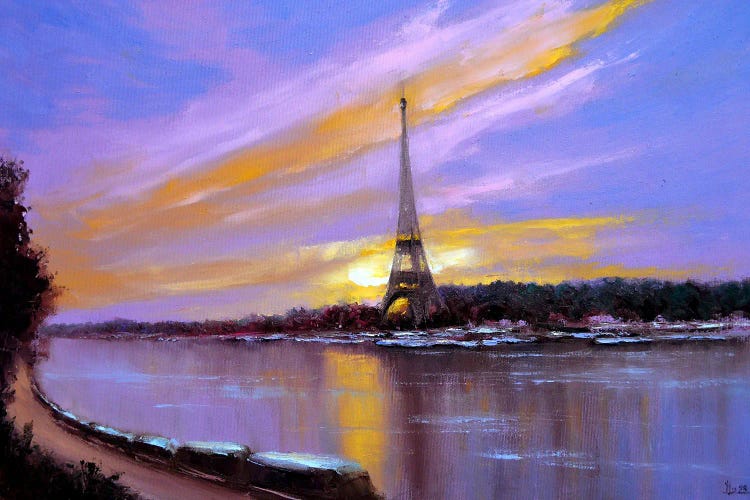 Morning In Paris by Elena Lukina wall art