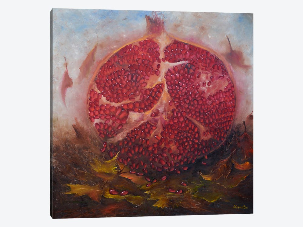 Pomegranate by Elena Lukina 1-piece Art Print