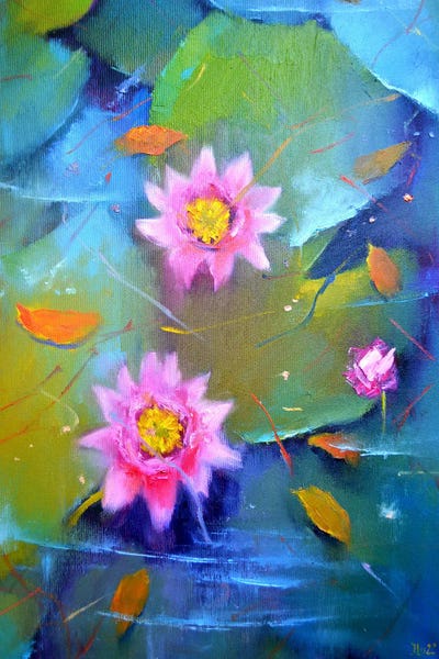 Water Lilies: Pond by Elena Lukina