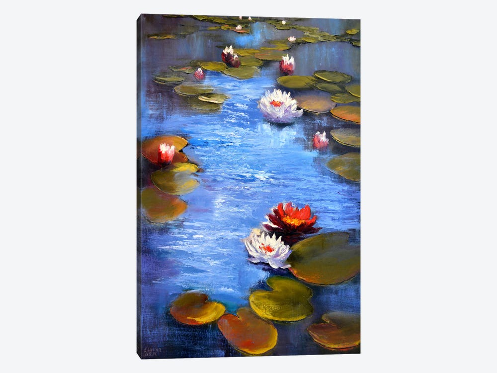 Sanny Pond by Elena Lukina 1-piece Canvas Wall Art
