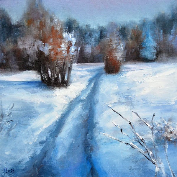 Elena Lukina: Snow Path by Elena Lukina