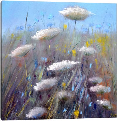 Wildflowers Canvas Art Print - Elena Lukina