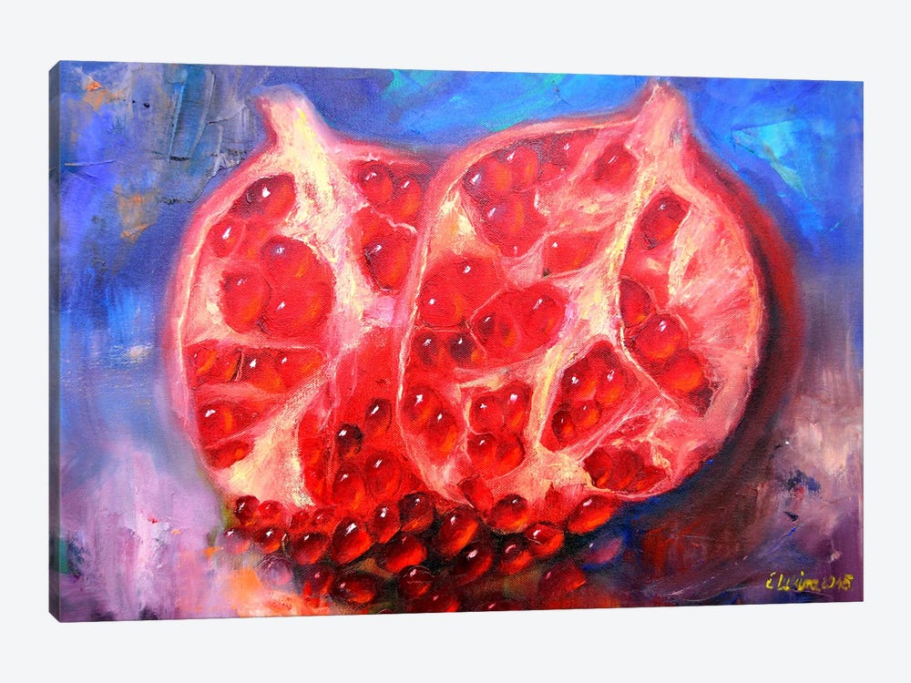 Рicturesque Pomegranate by Elena Lukina 1-piece Art Print