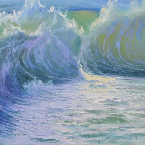 Elena Lukina: Cascading Waves Of The Caribbean by Elena Lukina