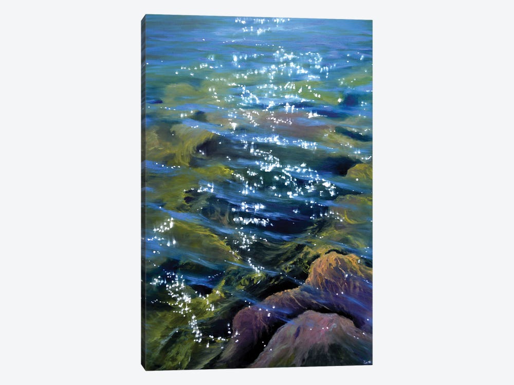 Transparent Water by Elena Lukina 1-piece Canvas Art Print