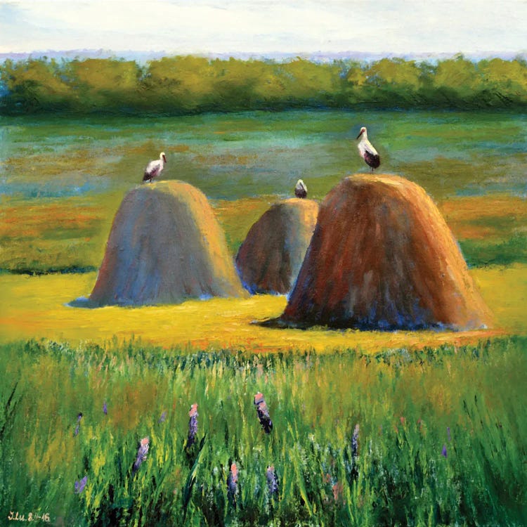 Field Melody by Elena Lukina wall art