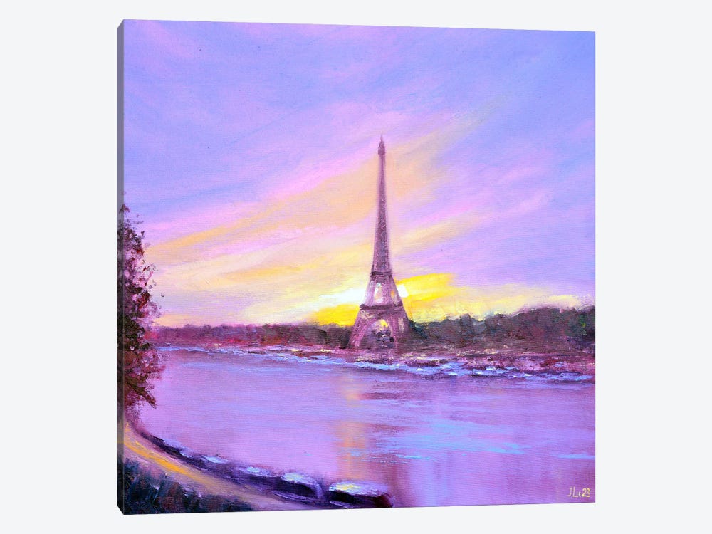 Dawn In Paris by Elena Lukina 1-piece Art Print