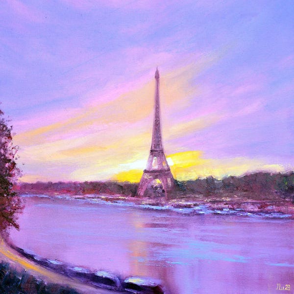 Elena Lukina: Dawn In Paris by Elena Lukina