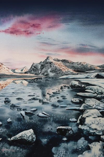 Glaciers & Icebergs: Untitled X by Liam Kumawat