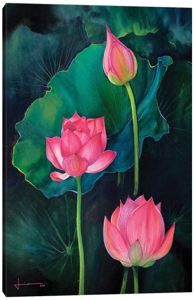 Rejuvenation Canvas Art Print - Zen Garden