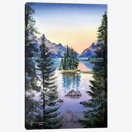 Pine Canvas Print #LKM18} by Liam Kumawat Canvas Print