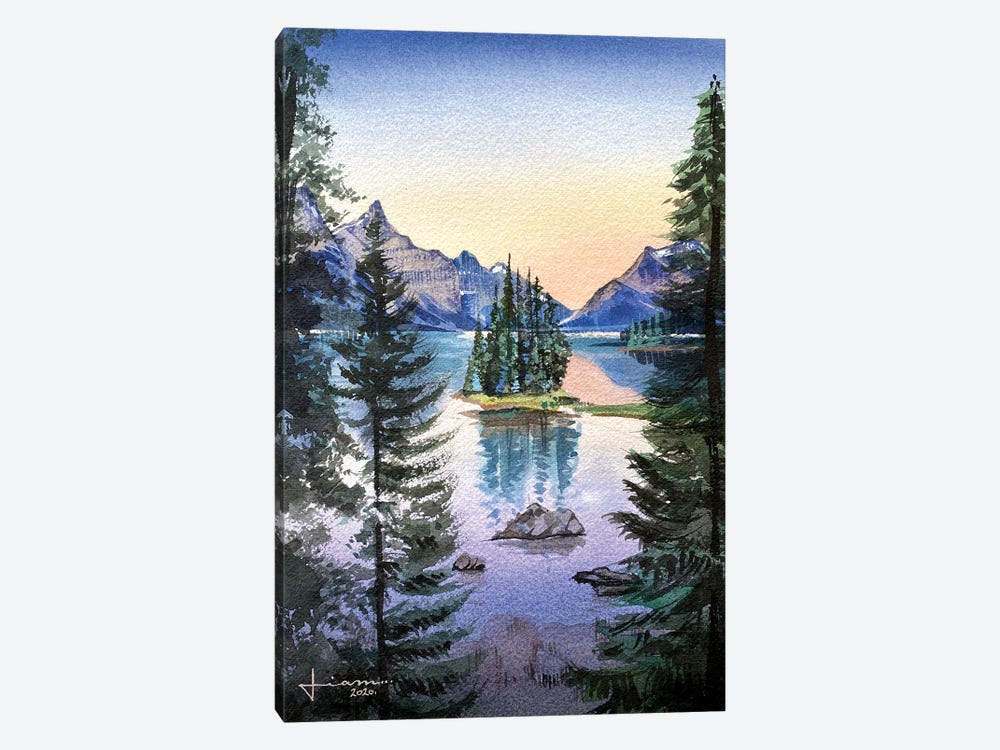 Pine by Liam Kumawat 1-piece Canvas Print