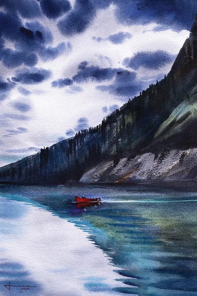 Liam Kumawat: Red Boat by Liam Kumawat