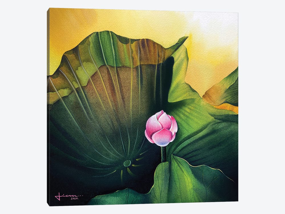 Bloom II by Liam Kumawat 1-piece Canvas Artwork