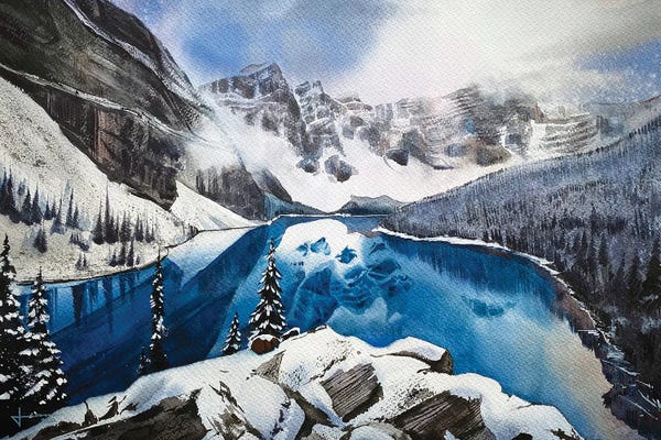 Snowy Mountains: Glimpse by Liam Kumawat