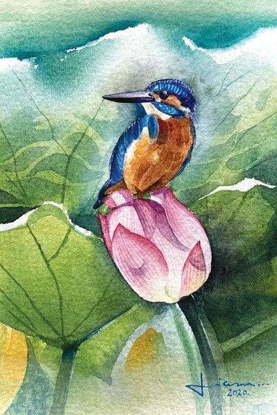 Liam Kumawat: Kingfisher by Liam Kumawat