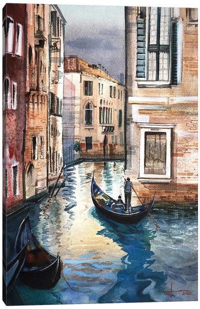 Venice I Canvas Art Print - Liam Kumawat