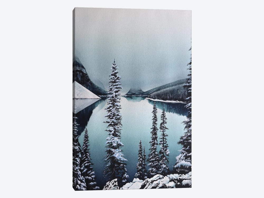 Winter Lake by Liam Kumawat 1-piece Art Print