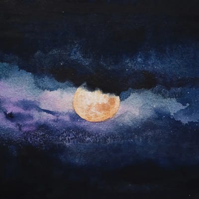 Through The Storm by Liam Kumawat metal wall art