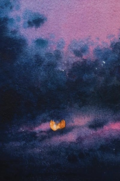 Peaing Sun by Liam Kumawat canvas print