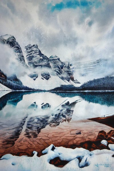 Equanimity by Liam Kumawat metal wall art