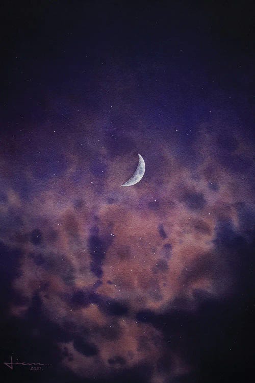 Luna by Liam Kumawat wall art