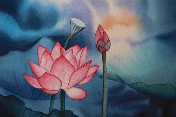 Zen Bedroom: Untitled by Liam Kumawat