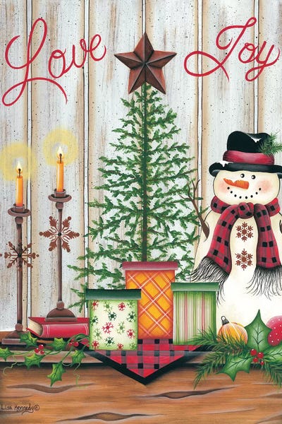 Christmas Signs & Sentiments: Love & Joy by Lisa Kennedy