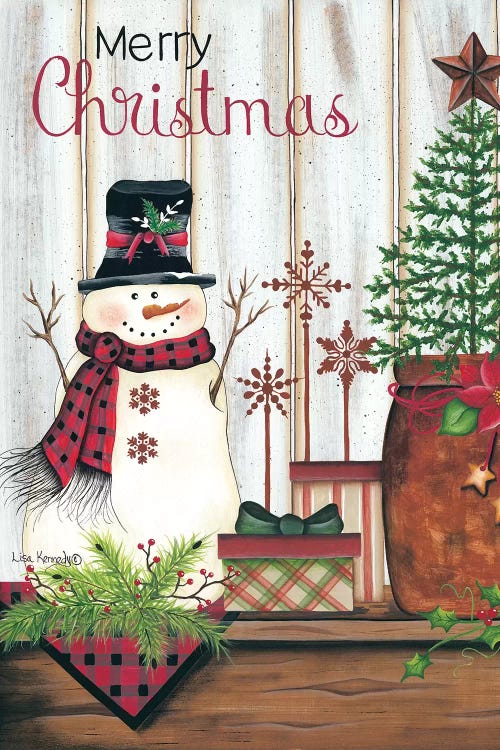 Merry Christmas by Lisa Kennedy wall art
