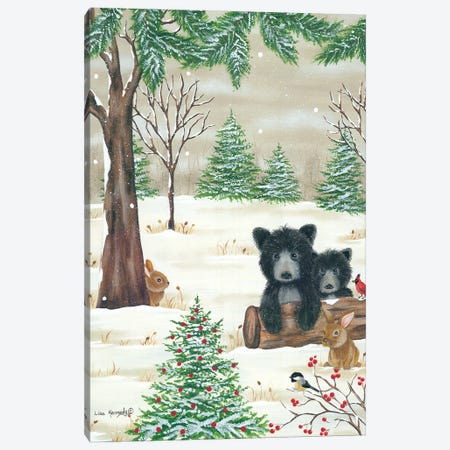 Bears & Bunnies Canvas Print #LKN31} by Lisa Kennedy Canvas Art