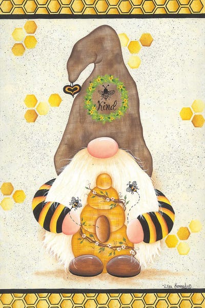 Bee Kind by Lisa Kennedy art print