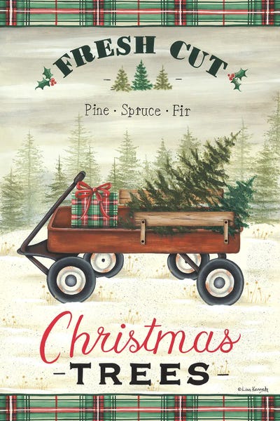 Farmhouse Festive: Fresh Cut Trees by Lisa Kennedy