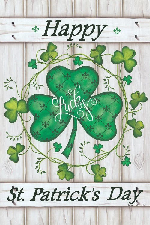St. Patrick's Day by Lisa Kennedy wall art
