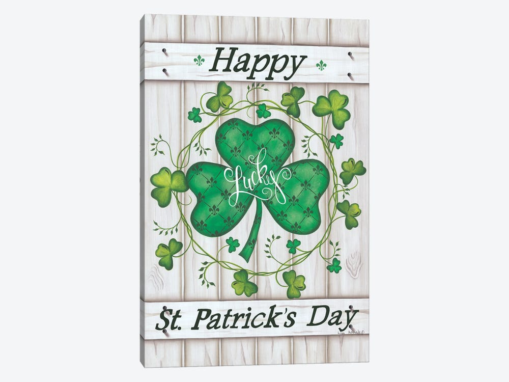 St. Patrick's Day by Lisa Kennedy 1-piece Canvas Art