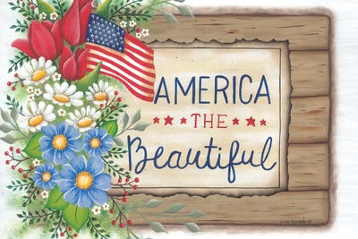 Canvas Art Prints: America The Beautiful by Lisa Kennedy