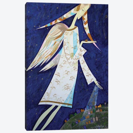 Angels For Us Canvas Print #LKS107} by Neli Lukashyk Canvas Wall Art