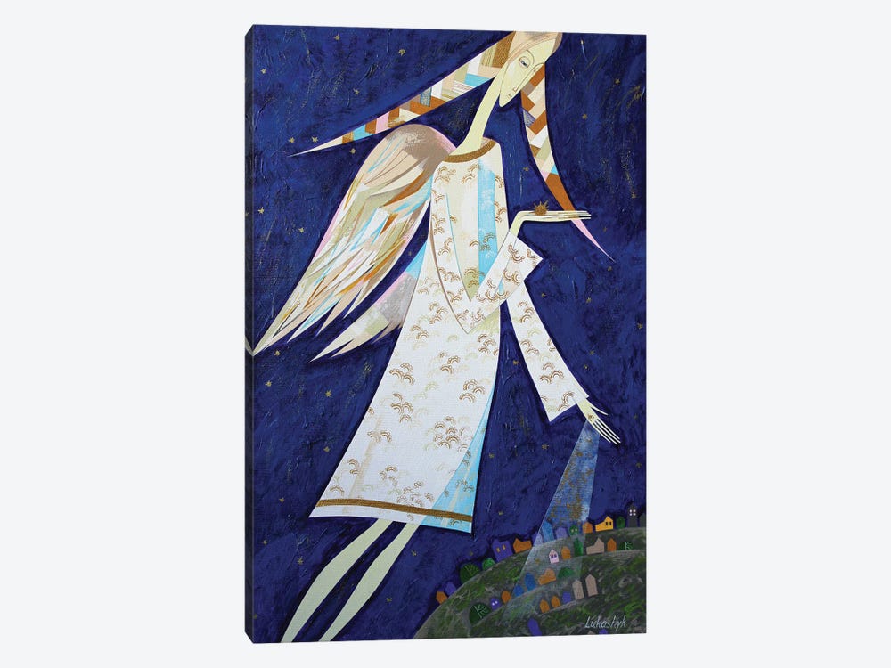 Angels For Us by Neli Lukashyk 1-piece Canvas Art