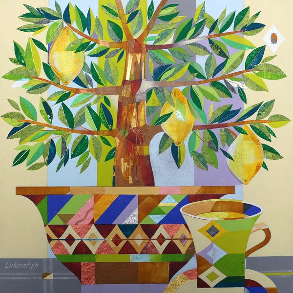 Mediterranean Décor: Lemon Tea by Neli Lukashyk