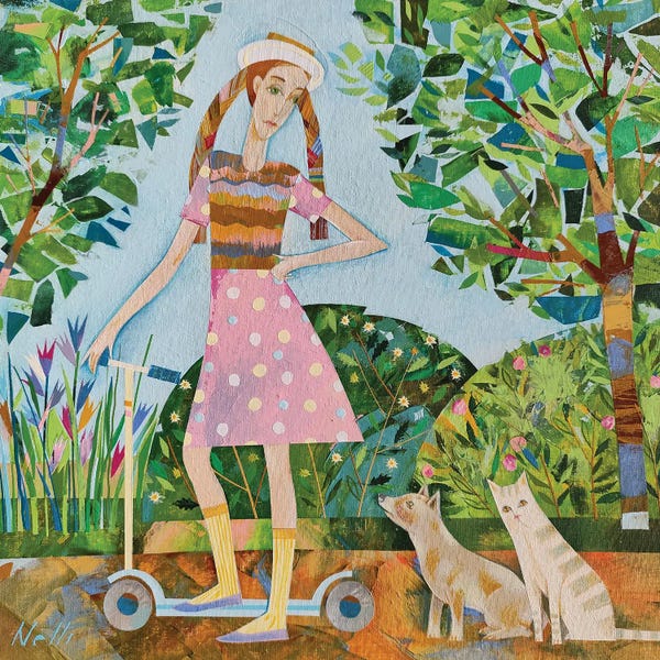 Canvas Print: Young Veterinarian by Neli Lukashyk