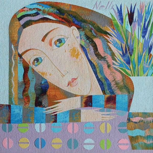 Bedroom Wall Art: Like Spring by Neli Lukashyk